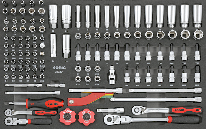 1/4, 3/8 socket set